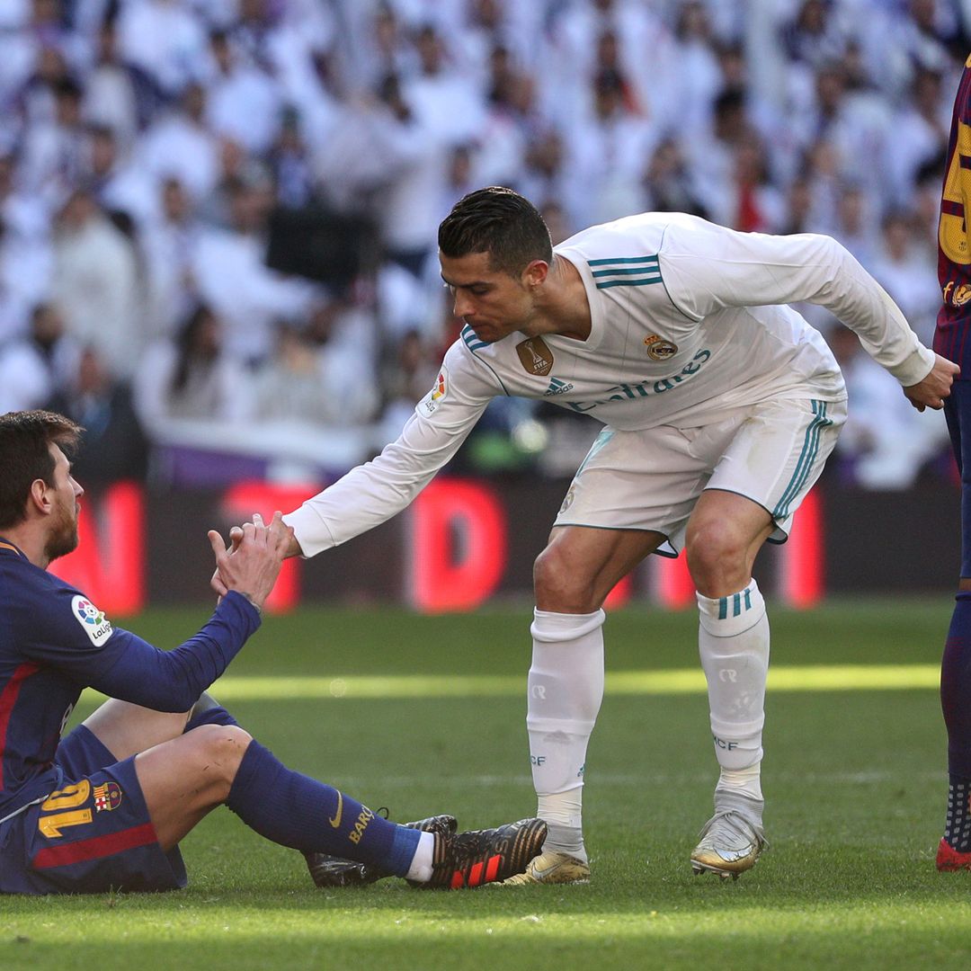 Lionel Messy y Cristiano Ronaldo